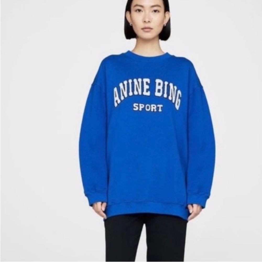 Annie Bing Sport Blue Sporty Women's Sweater